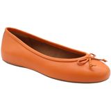 Geox - D Palmaria - Ballerina's - Oranje - Casual Slip-on