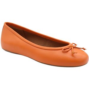 Geox - D Palmaria - Ballerina's - Oranje - Casual Slip-on