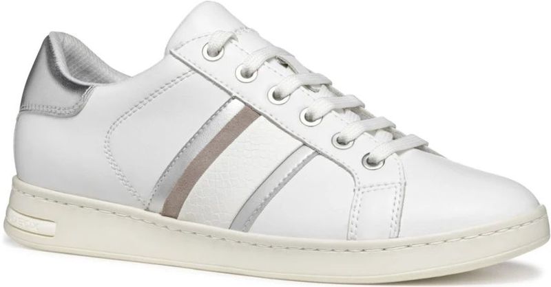 Geox - Jaysen - Sneakers - Wit - Leer/Synthetisch