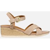 GEOX - ISCHIA CORDA - Sandalen - Rozegetint Beige - Suède