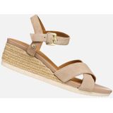 GEOX - ISCHIA CORDA - Sandalen - Rozegetint Beige - Suède