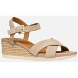 Geox - Ischia Corda - Sandalen - Beige - Suède