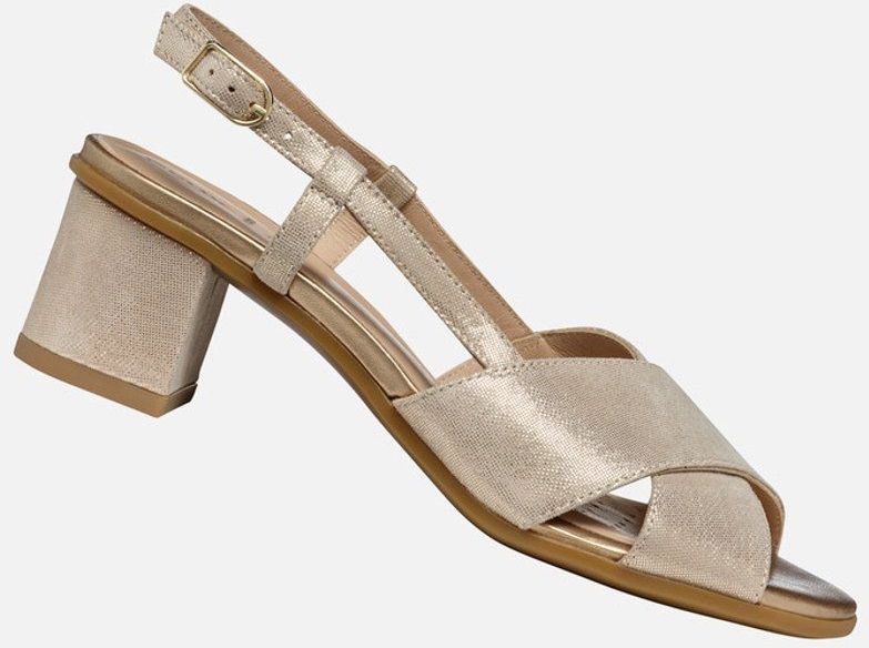 Geox - Aurely 50 - Sandalen - Beige - Suède