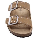 Geox - Rapallo - Slipper - Bruin - Comfortabel - Dames