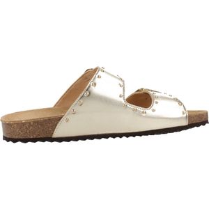 Geox - Brionia R - Sandalen - Beige - Leer