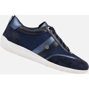 GEOX - MYRIA - Sneakers - Marineblauw - Mesh en Suède