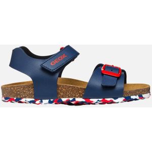 Geox - J Ghita Boy B - Sandalen - Marineblauw/Wit/Rood