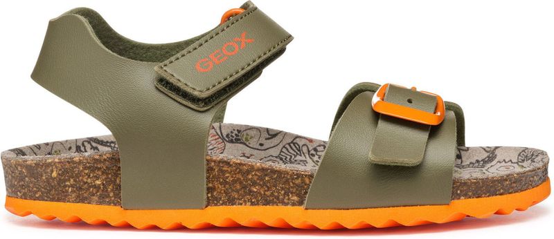 Geox - Ghita - Sandalen - Blauw - Synthetisch PVC