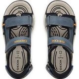 Geox - J Borealis Boy - Sandalen - Marineblauw/Oranje