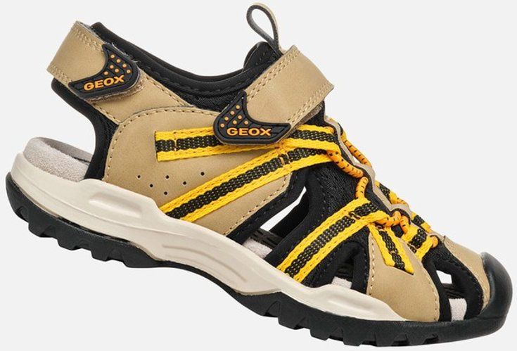 GEOX - BOREALIS - Sandalen - BEIGE/GEEL - Dichte Jongenssandaal