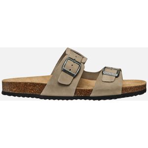 GEOX - U159VB 32 - Sandalen - Bruin - Leer - Plat - Casual