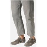 Geox - Wells - Sneakers - Zwart - Leer