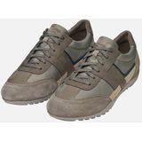 Geox - Wells - Sneakers - Zwart - Leer