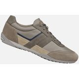 Geox - Wells - Sneakers - Zwart - Leer