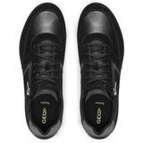 Geox - Renan - Sneakers - Zwart - Suède/Nappa