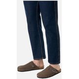 Geox - Ghita - Sandalen - Lichtgrijs - Nubuckleer - Anatomische Zool