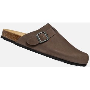 Geox - Ghita - Sandalen - Lichtgrijs - Nubuckleer - Anatomische Zool