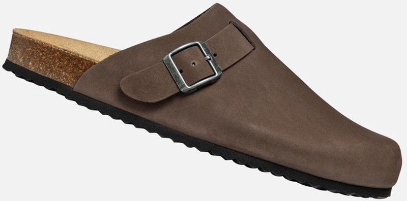 Geox - Ghita - Sandalen - Lichtgrijs - Nubuckleer - Anatomische Zool