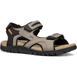 Geox - Uomo Strada D - Herensandalen - Zand - Ademend Vermogen
