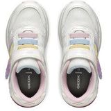 GEOX FADINLIGHT Sneakers - WIT/MULTICOLOR - Lage Meisjessneaker met Lampjes