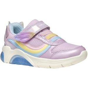 Geox - J Fadinlight - Lichtgevende Schoenen - Lilac/Multicolour