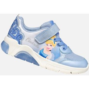 Geox - Fadinlight Sneakers - Roze - Textiel en Synthetisch - Met Lichtjes