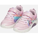 Geox - Fadinlight - Sneakers - Roze/Paarse - Textiel/Lakleer