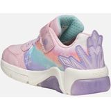 Geox - Fadinlight - Sneakers - Roze/Paarse - Textiel/Lakleer
