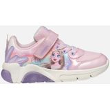Geox - Fadinlight - Sneakers - Roze/Paarse - Textiel/Lakleer