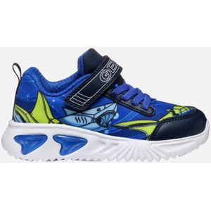 Geox J Assister Boy B Sneakers voor jongens, Koningsblauw/marineblauw