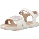 Geox - J Haiti - Sandalen - Wit Roze - Ademend