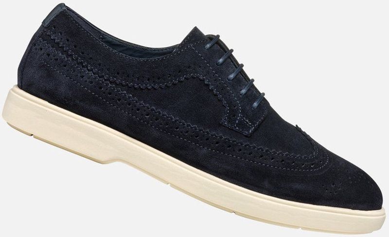 GEOX - SPHERICA EC17 - Veterschoenen - Donker Marineblauw - Suède