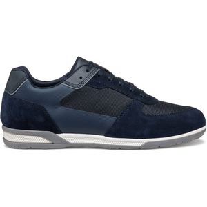 Geox - Spherica Actif X3 - Sneakers - Zwart - Mesh en Suède