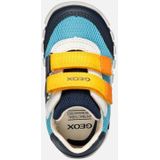 GEOX - IUPIDOO - Sneakers - Blauw/Marineblauw - Mesh/Lederlook