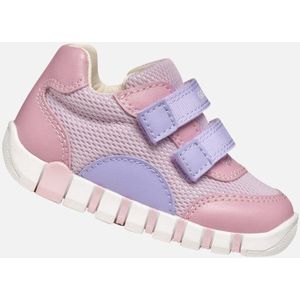 Geox B Iupidoo Girl A Babyschoenen voor meisjes, roze, paars, 18 EU