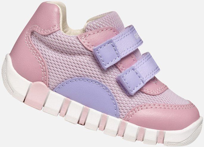 Geox B Iupidoo Girl A Babyschoenen voor meisjes, roze, paars, 18 EU