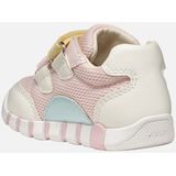 GEOX - Iupidoo Boy - Sneakers - Roze - Rindsveloursleder/Synthetisch
