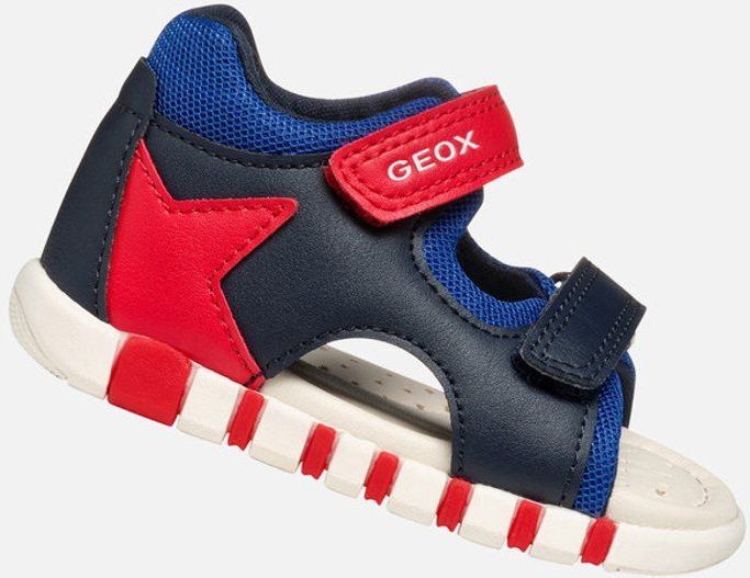 Geox - Iupidoo B - Sandalen - Blauw - Rubber