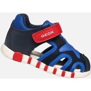 Geox - Iupidoo - Sandalen - Blauw - Synthetisch en Textiel