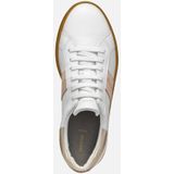 GEOX - MELEDA - Sneakers - Wit/Beige - Nappa/Suède