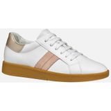 GEOX - MELEDA - Sneakers - Wit/Beige - Nappa/Suède
