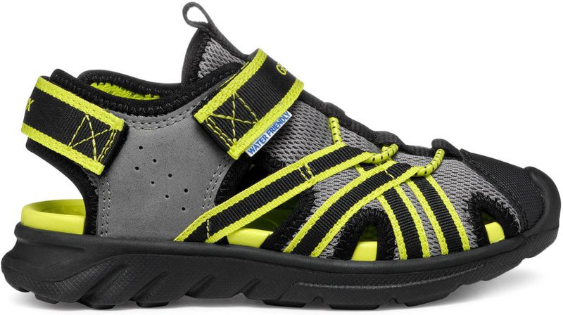 Waterschoenen - Grijs/Neon - Synthetisch - Klittenbandsluiting