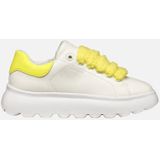 Geox - Puffypop - Sneakers - Meisjes - Wit - Synthetisch - Chunky Zool