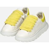 Geox - Puffypop - Sneakers - Meisjes - Wit - Synthetisch - Chunky Zool