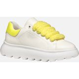 Geox - Puffypop - Sneakers - Meisjes - Wit - Synthetisch - Chunky Zool
