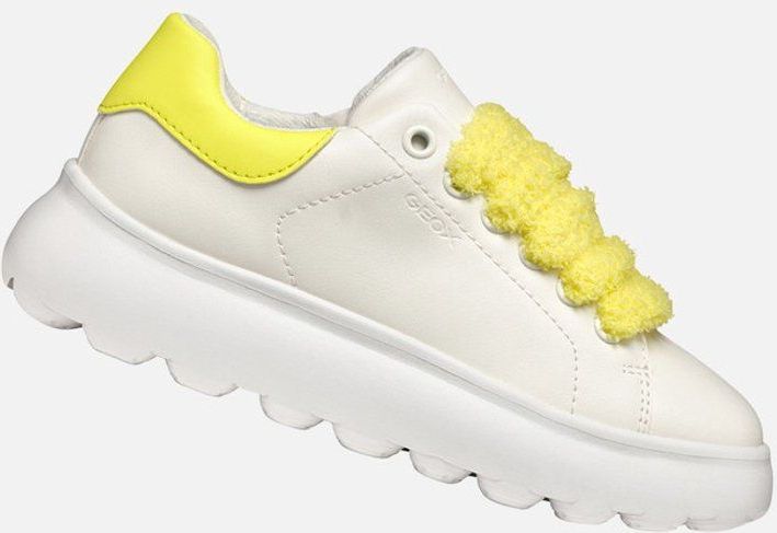 Geox - Puffypop - Sneakers - Meisjes - Wit - Synthetisch - Chunky Zool