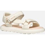 GEOX - PUFFYPOP - Sandalen - Licht Ivoor - Lederlook