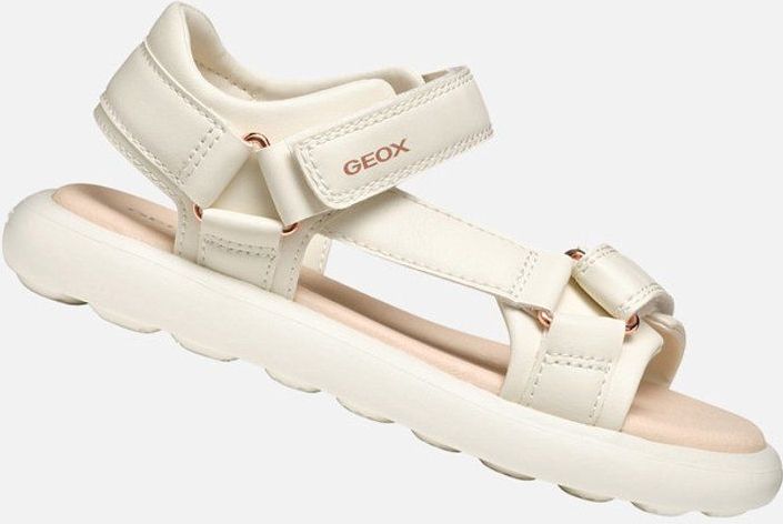 GEOX - PUFFYPOP - Sandalen - Licht Ivoor - Lederlook