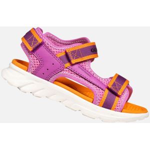 Geox - AIRADYUM - Sandalen - Pink/Oranje - Klittenbandsluiting - Watervriendelijk