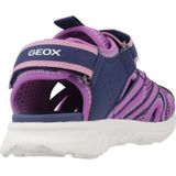 Geox - J Airadyum - Sandalen - Marineblauw/Paars - Kunstleer